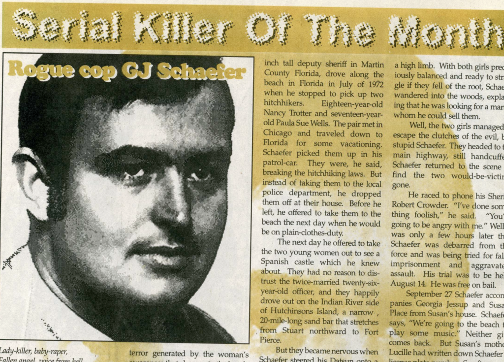 Serial Killer of the Month: Gerard John Schaefer